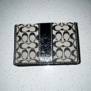 Coach Wallet w/Credit Card Insert